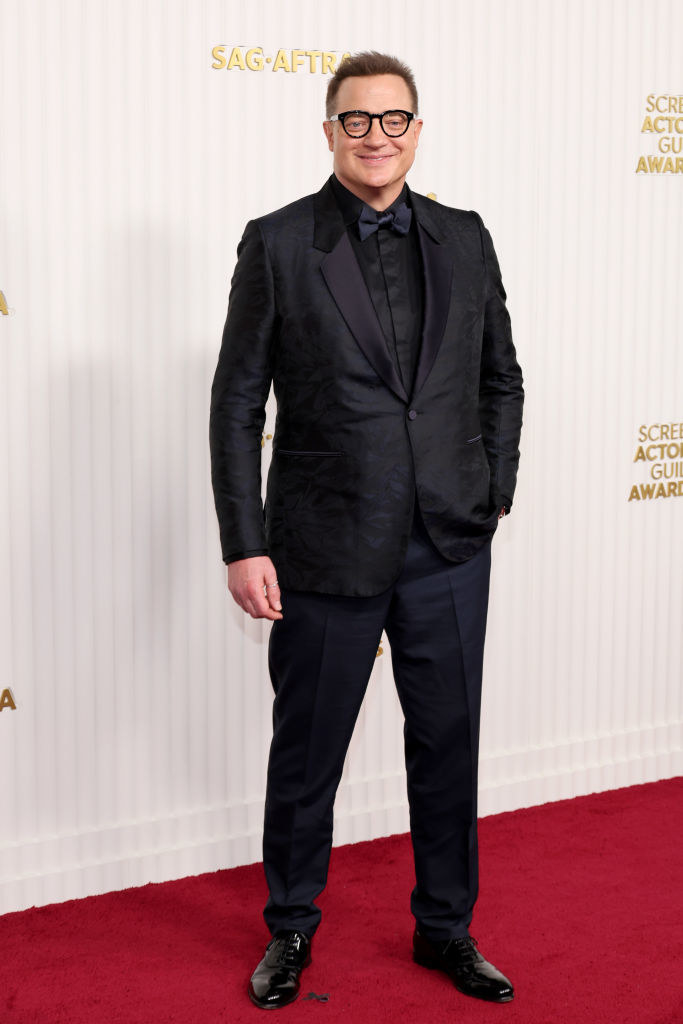 Brendan Fraser attends the 29th Annual Screen Actors Guild Awards