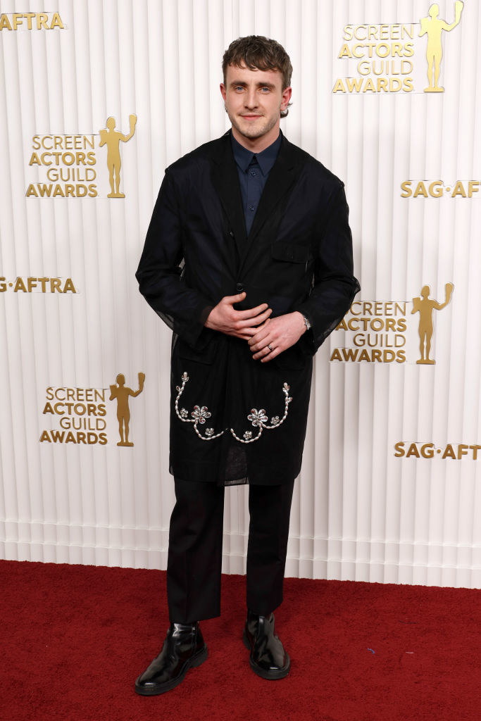 Paul Mescal attends the 29th Annual Screen Actors Guild Awards
