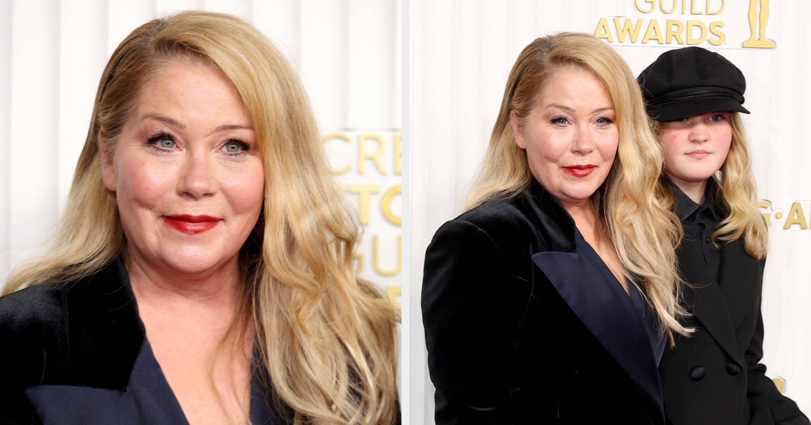 Christina Applegate Walked The SAG Awards Red Carpet With Her Daughter, After Saying This Is Likely Her “Last Awards Show As An Actor”