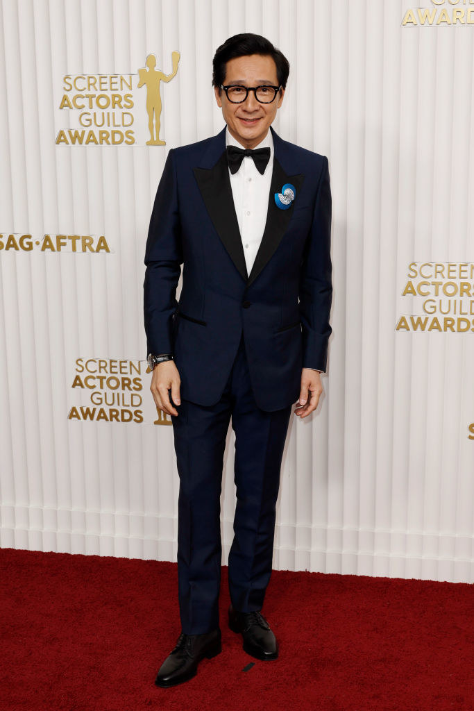 Ke Huy Quan attends the 29th Annual Screen Actors Guild Awards