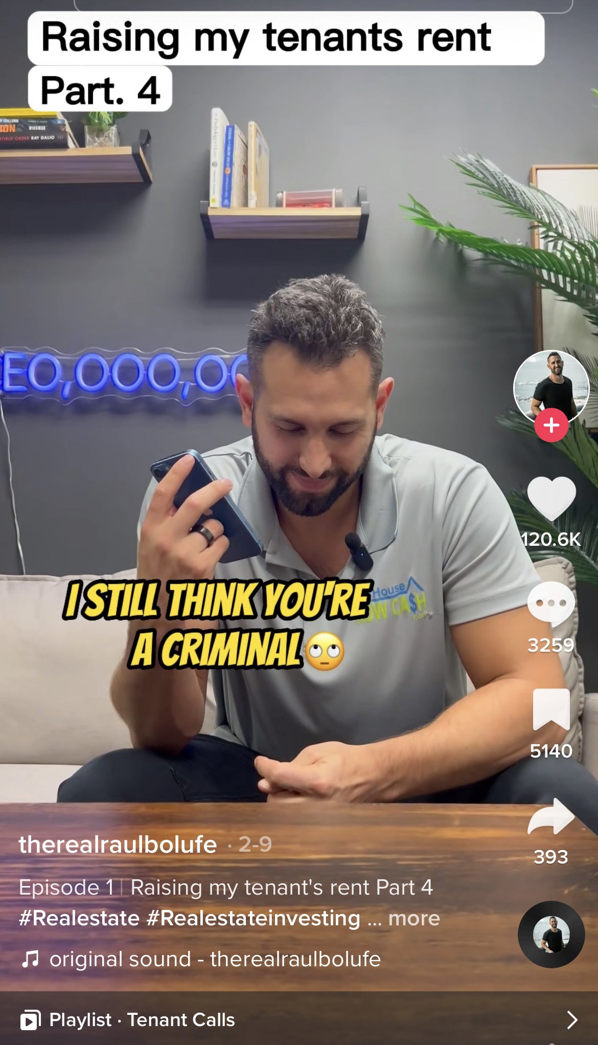 I still think you're a criminal
