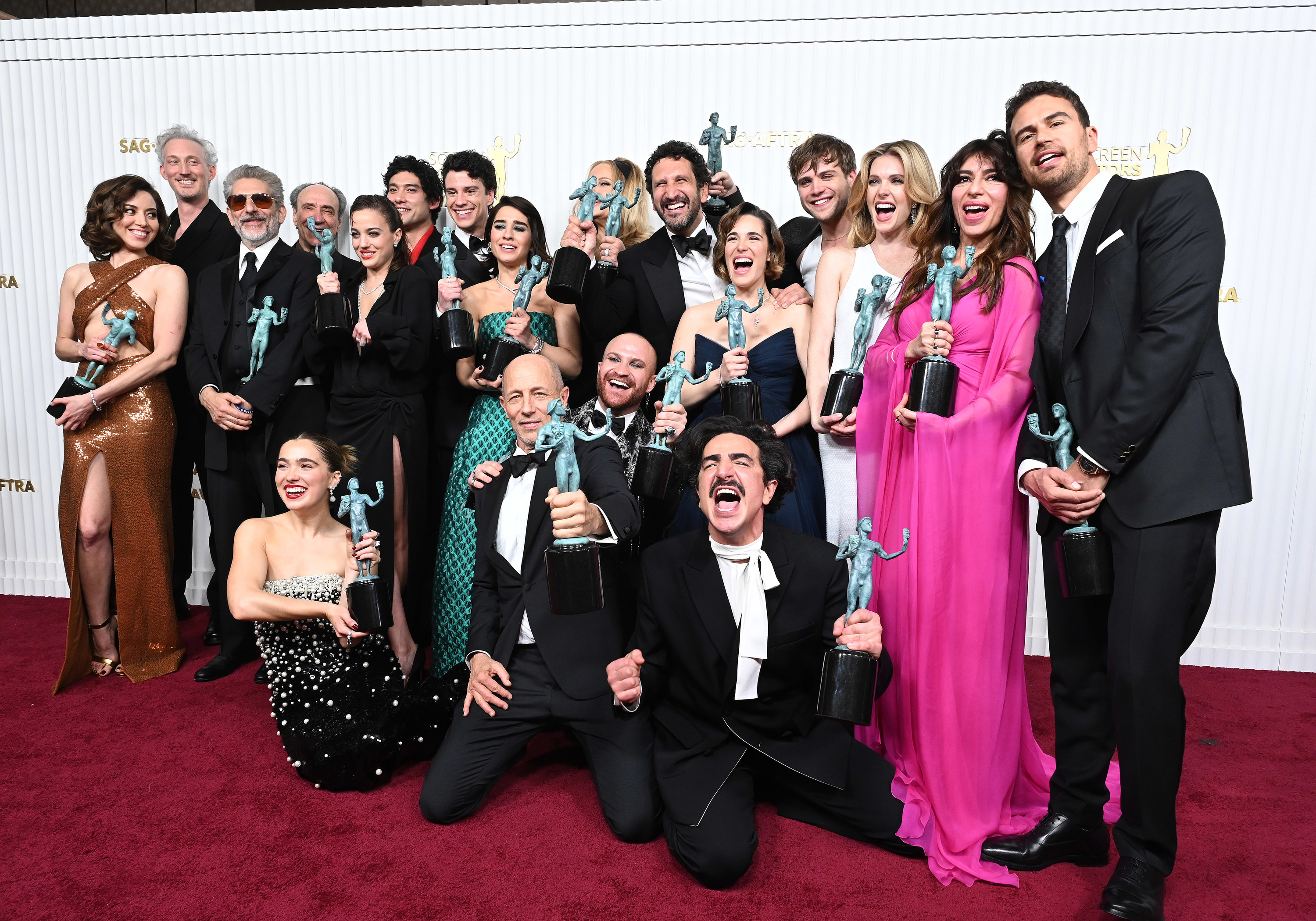 Photo: Amy Poehler and Aubrey Plaza Attend the SAG Awards in Los Angeles -  LAP2023022686 