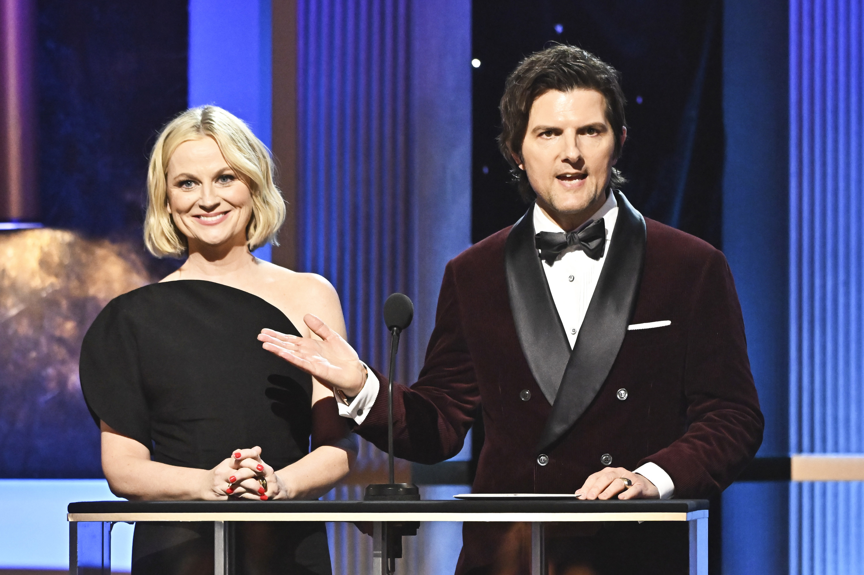 Photo: Amy Poehler and Aubrey Plaza Attend the SAG Awards in Los