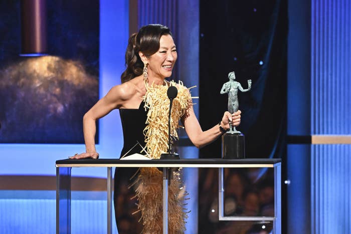 The White Lotus' Season 2 Stars Reunited at the SAG Awards