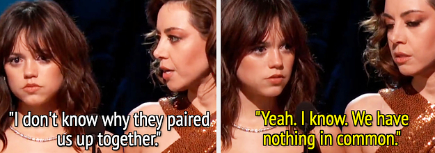 Jenna Ortega And Aubrey Plaza Fans Desperate For Pair To Team Up For Movie  After Eerie 2023 SAG Awards Appearance - IMDb