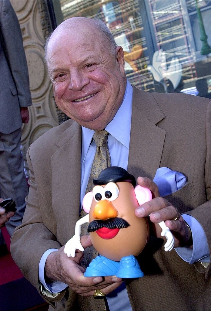 don with the mr. potato head toy