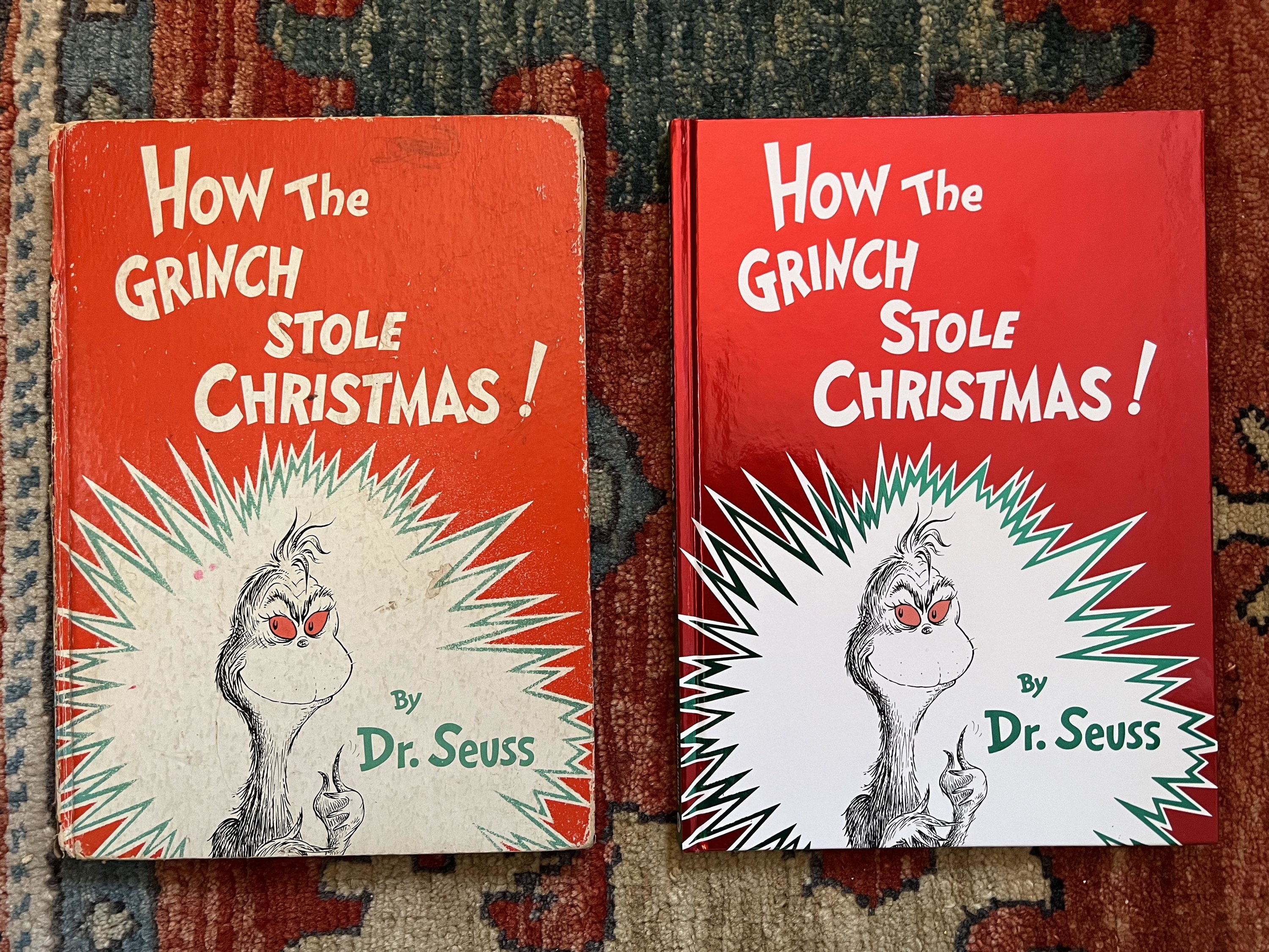 Copies of "How the Grinch Stole Christmas!"
