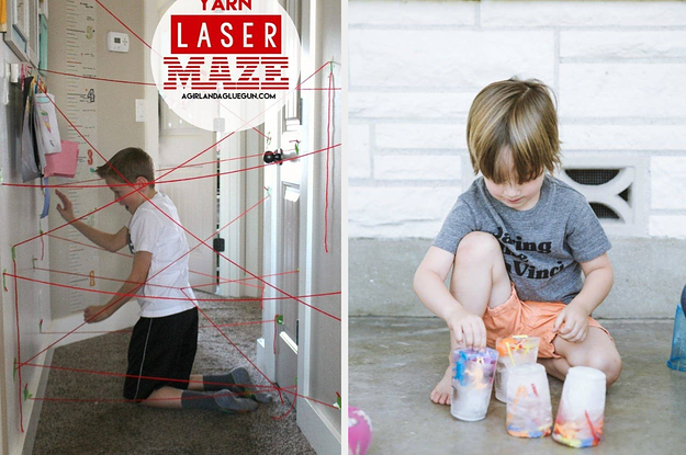 Just 33 Ways To Keep Your Kids Busy For Hours