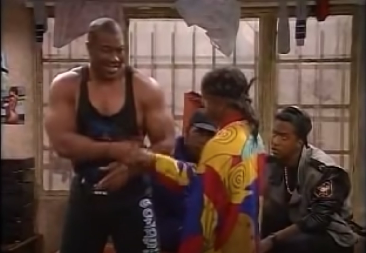 Carlton playing as a Compton GANGSTER