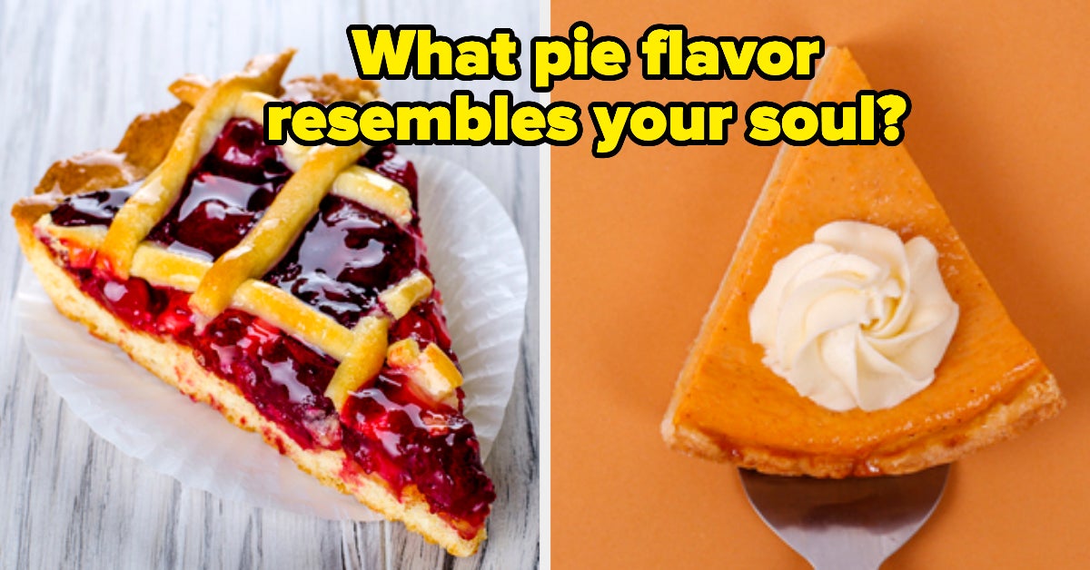 What Pie Flavor Resembles Your Soul?