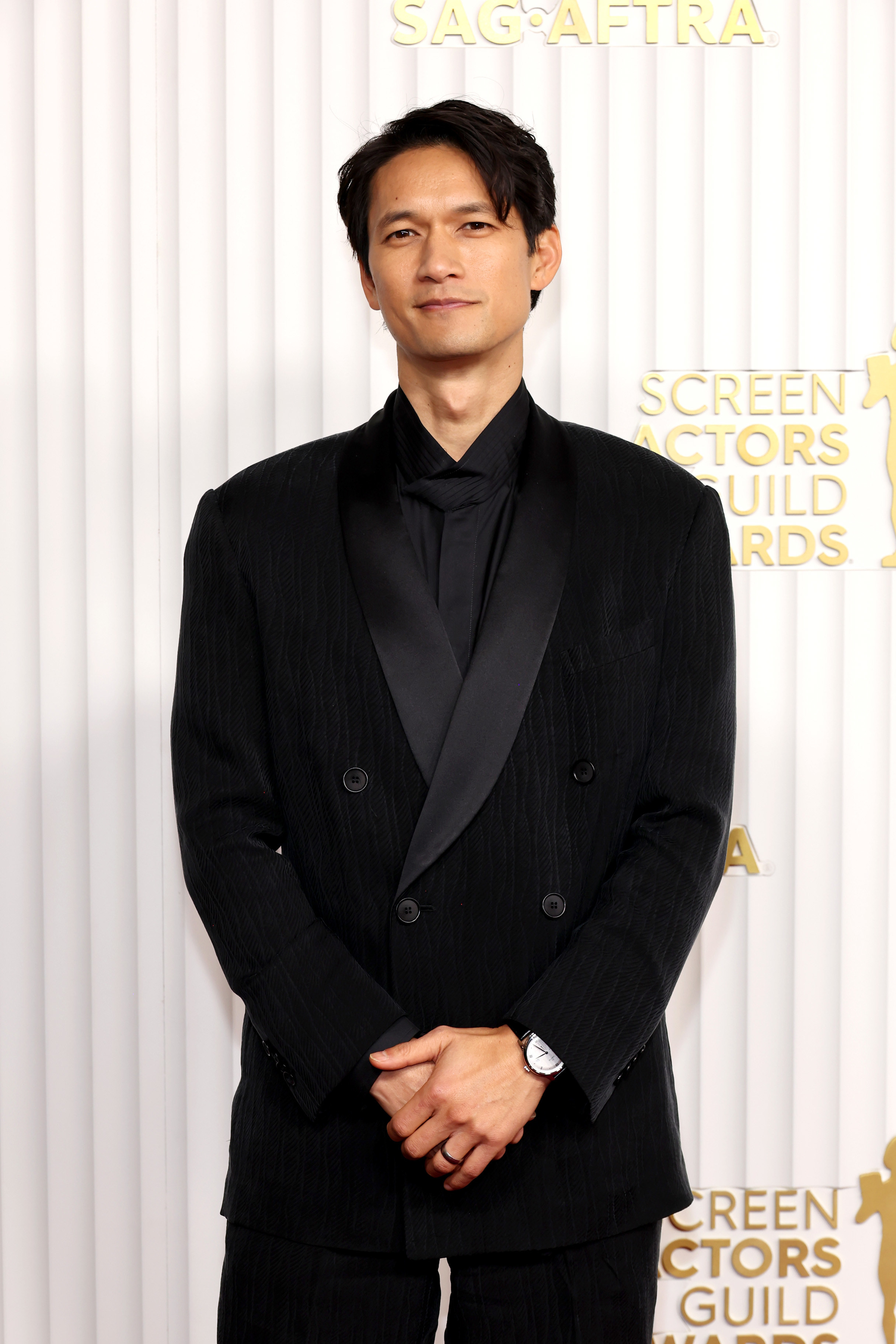 Harry Shum Jr. attends the 29th Annual Screen Actors Guild Awards