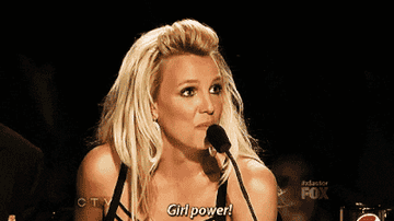 Britney Spears voices her support for girl power on &quot;The X Factor&quot;