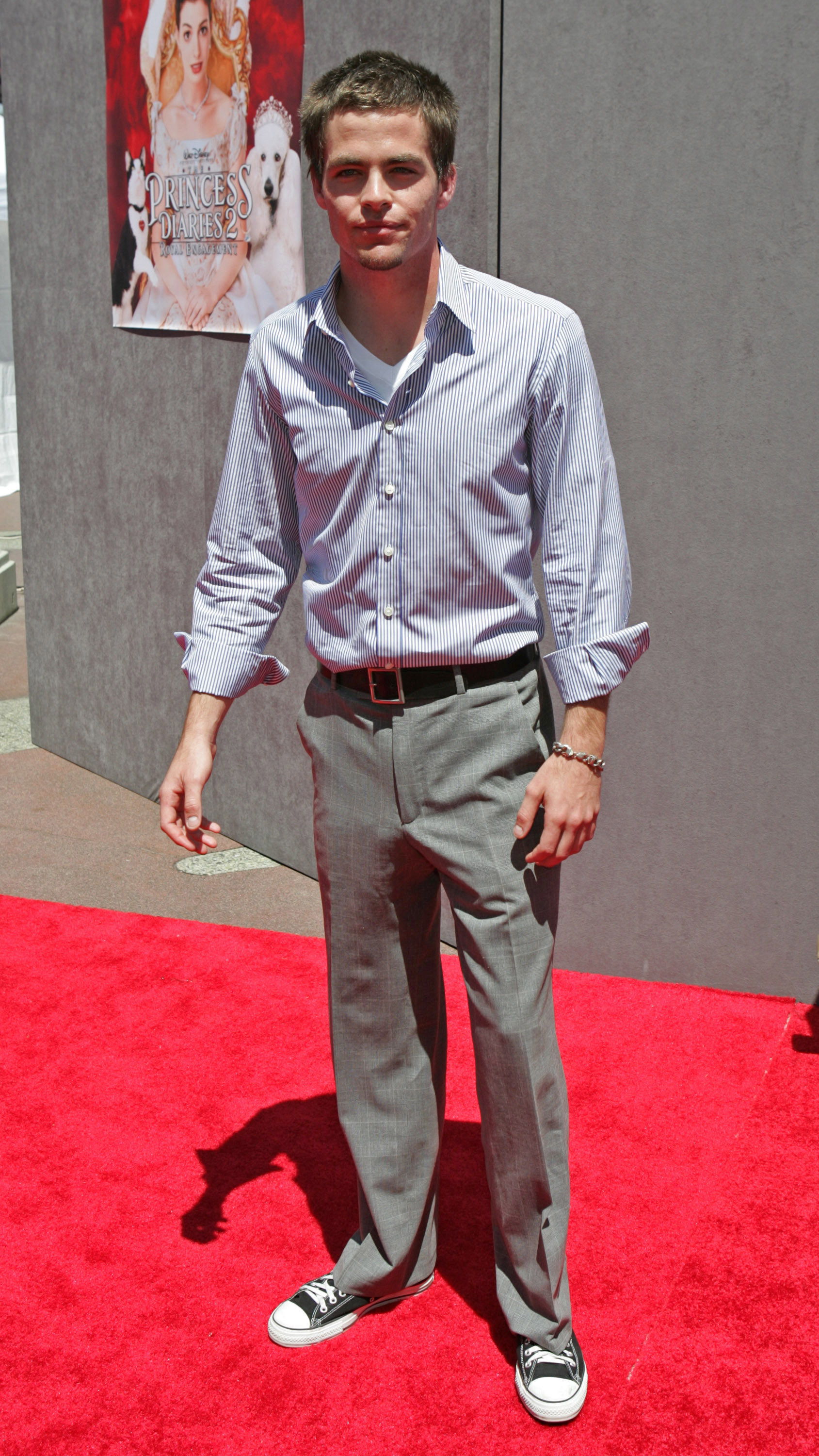 Chris on the red carpet