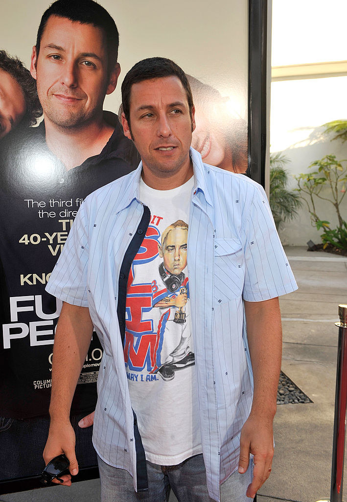 Actor/Executive Producer Adam Sandler arrives on the red carpet for the Los Angeles premiere of &quot;Funny People&quot; held at the ArcLight Hollywood
