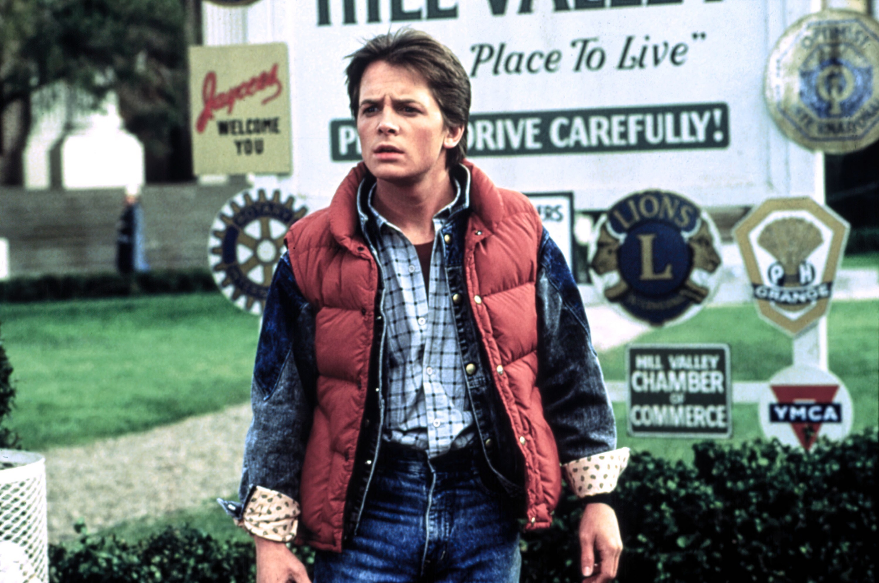 Michael J. Fox in back to the Future