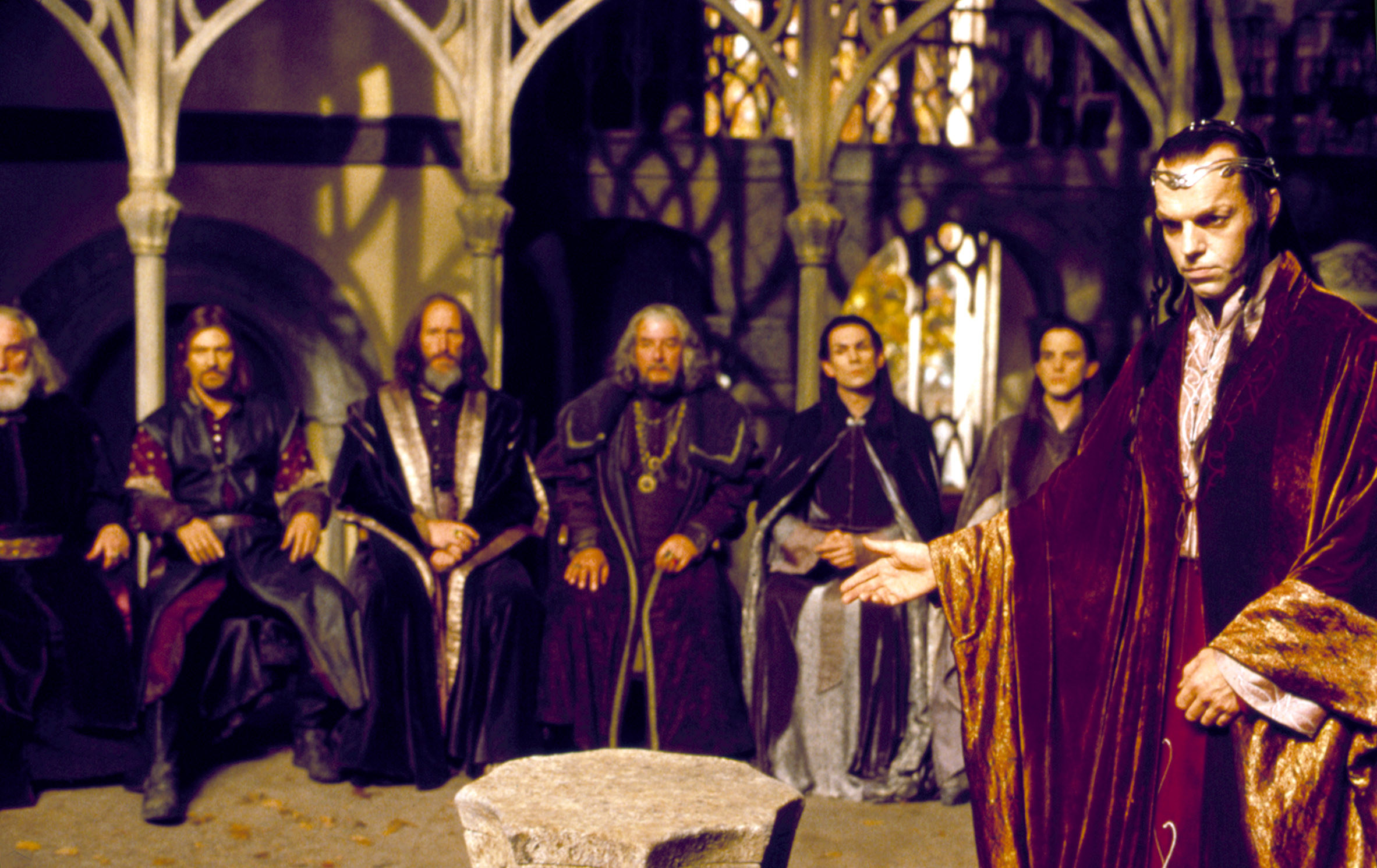 Hugo Weaving as Elrond
