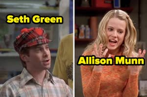 seth green and allison munn on that 70s show