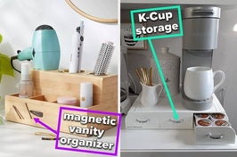 Say goodbye to kitchen junk drawers, cluttered closets, and unorganized beauty products under the sink.