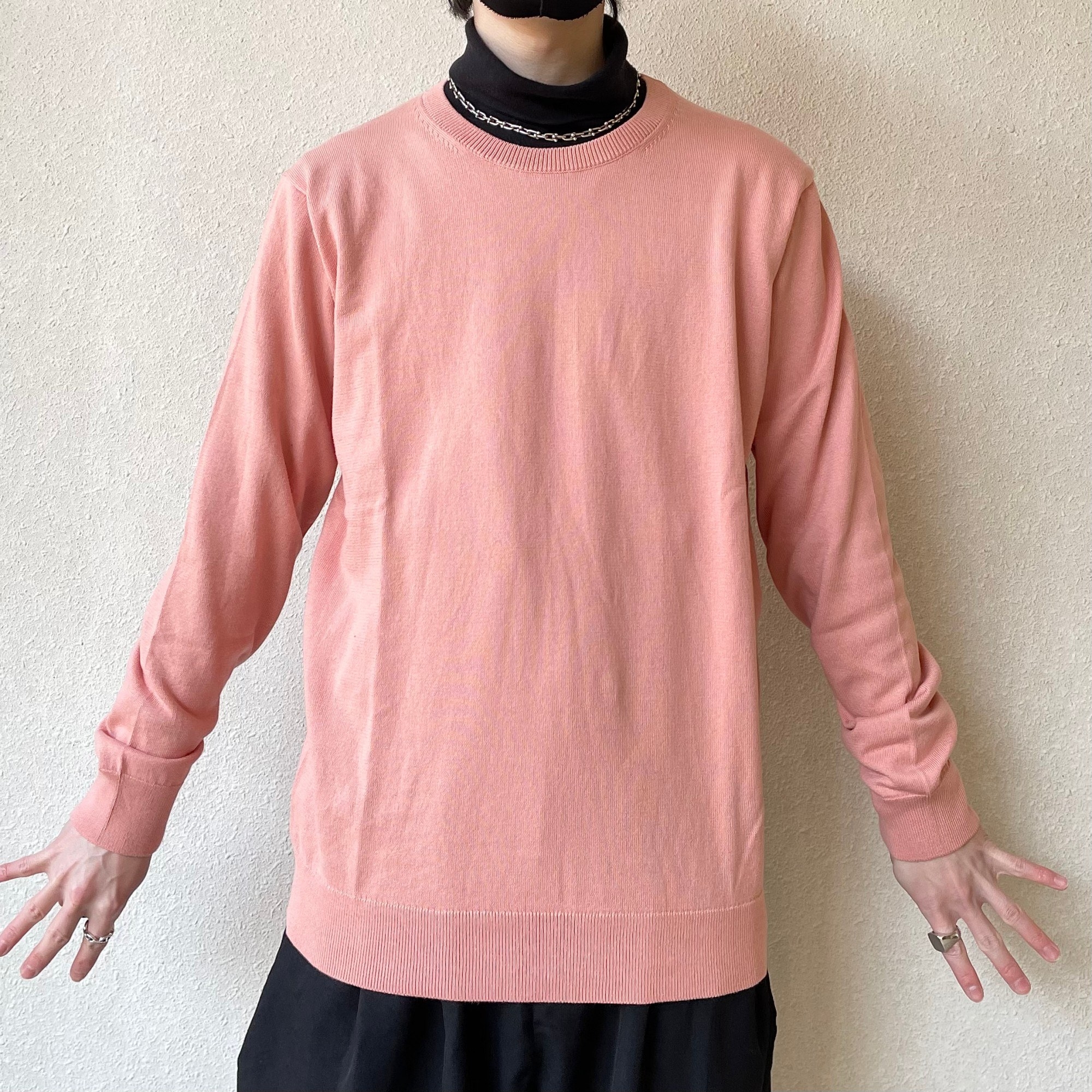 UNIQLO（ユニクロ）のおすすめのメンズアイテム「ウォッシャブルコットンクルーネックセーター」