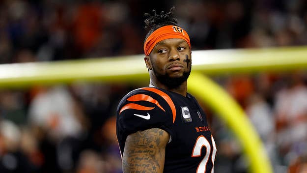 An arrest warrant has been issued for Cincinnati Bengals running back Joe Mixon after he allegedly pointed a gun at a woman late last month.