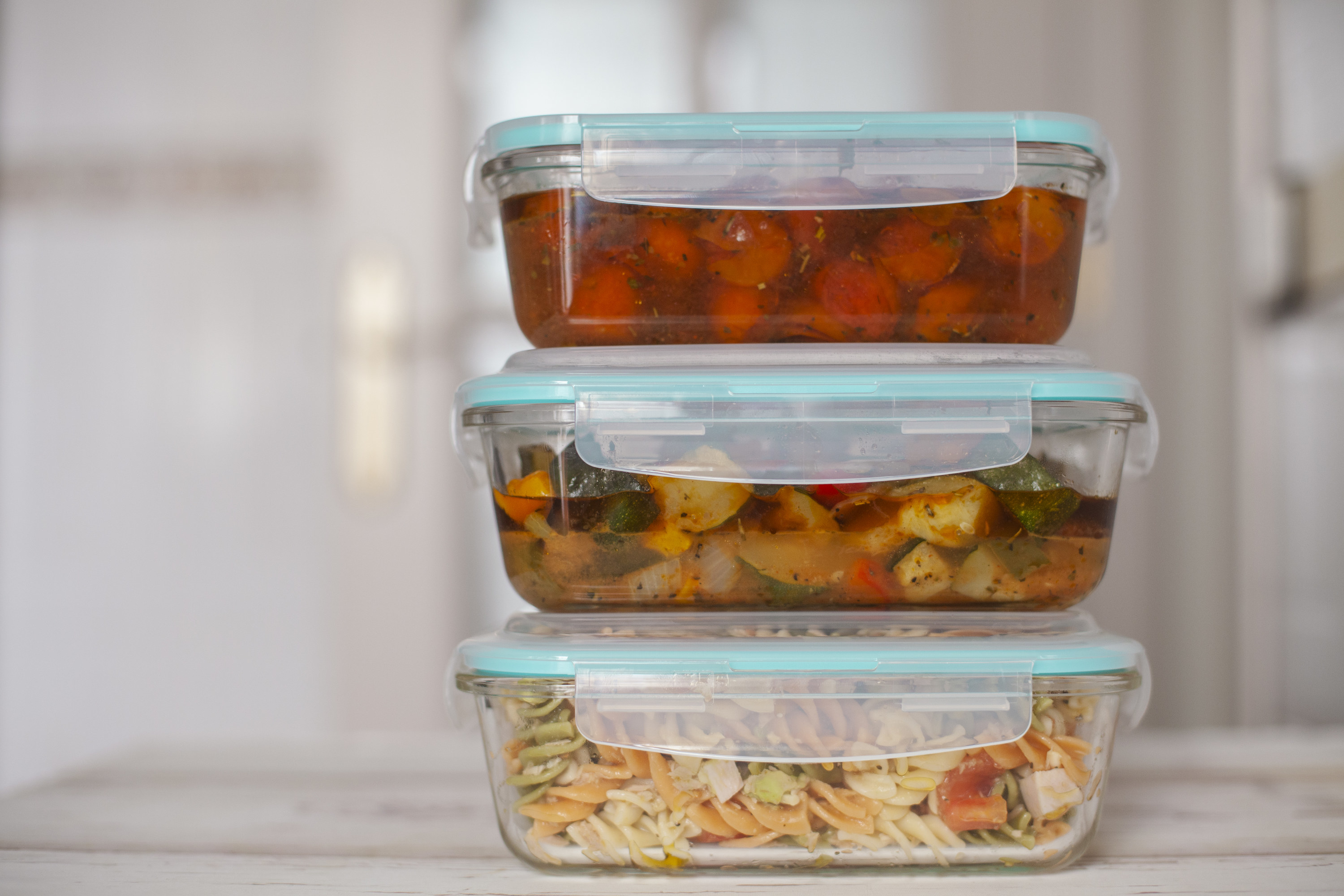 meals in tupperware