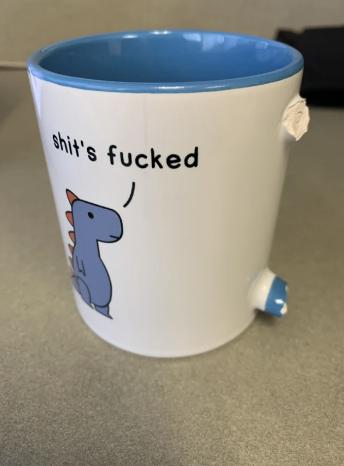 Chipped mug