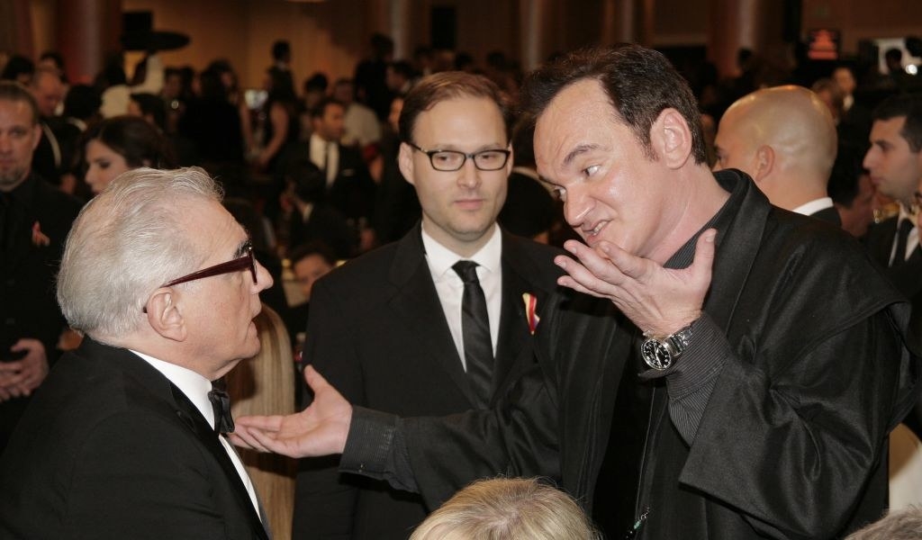 Martin Scorsese and Quentin Tarantino talking