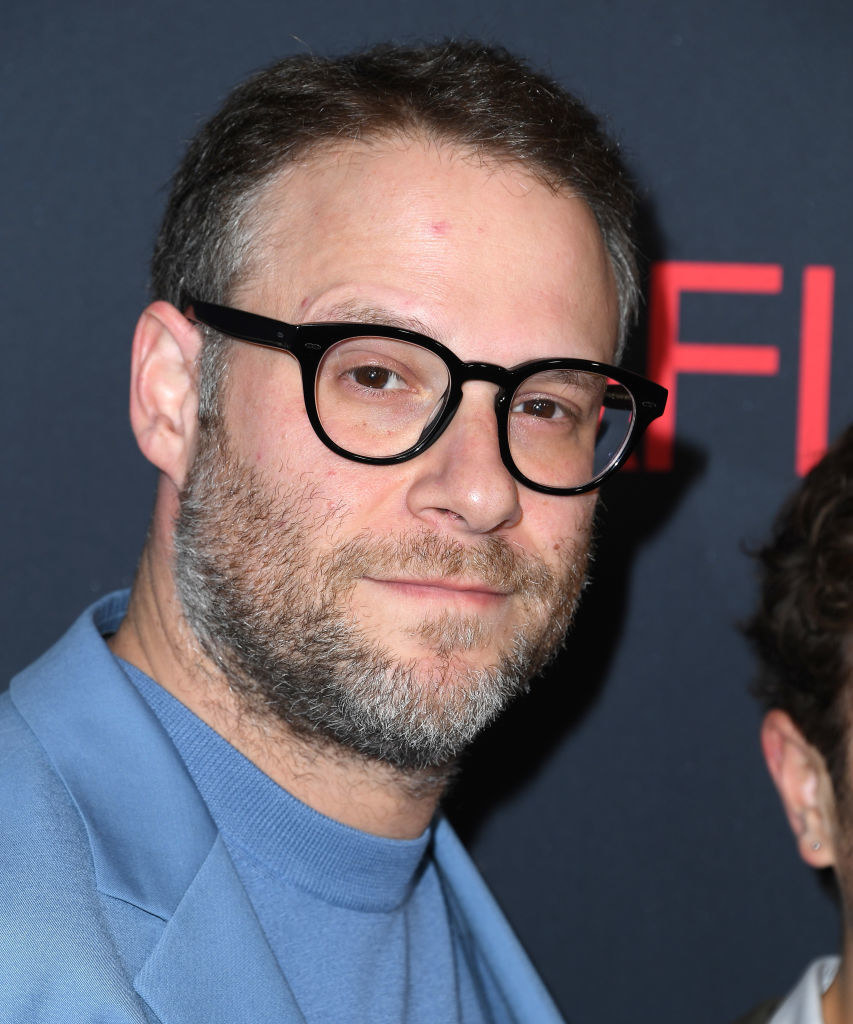 Closeup of Seth Rogen