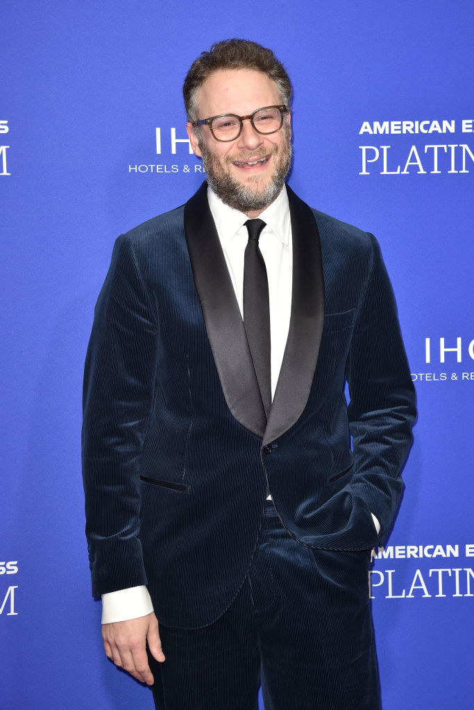 Closeup of Seth Rogen