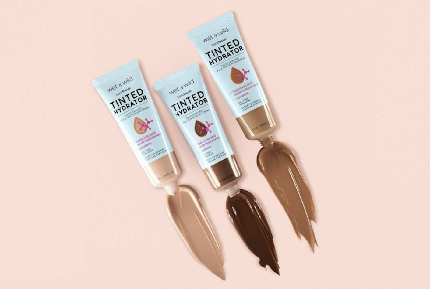 A trio of tinted moisturizers
