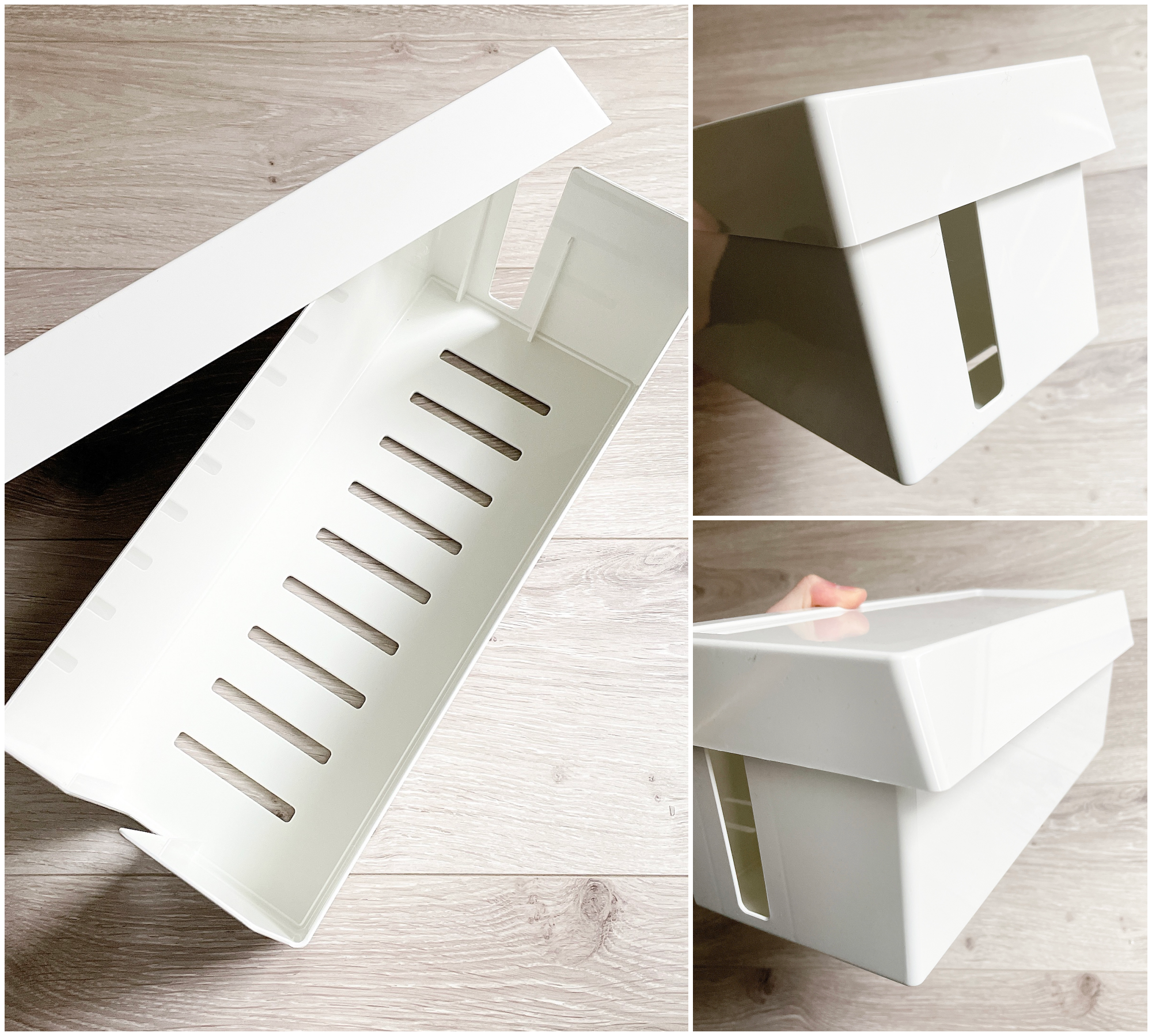 IKEA(イケア)のおすすめの収納グッズ「SÄTTING セッティング ケーブルマネジメントボックス ふた付き」