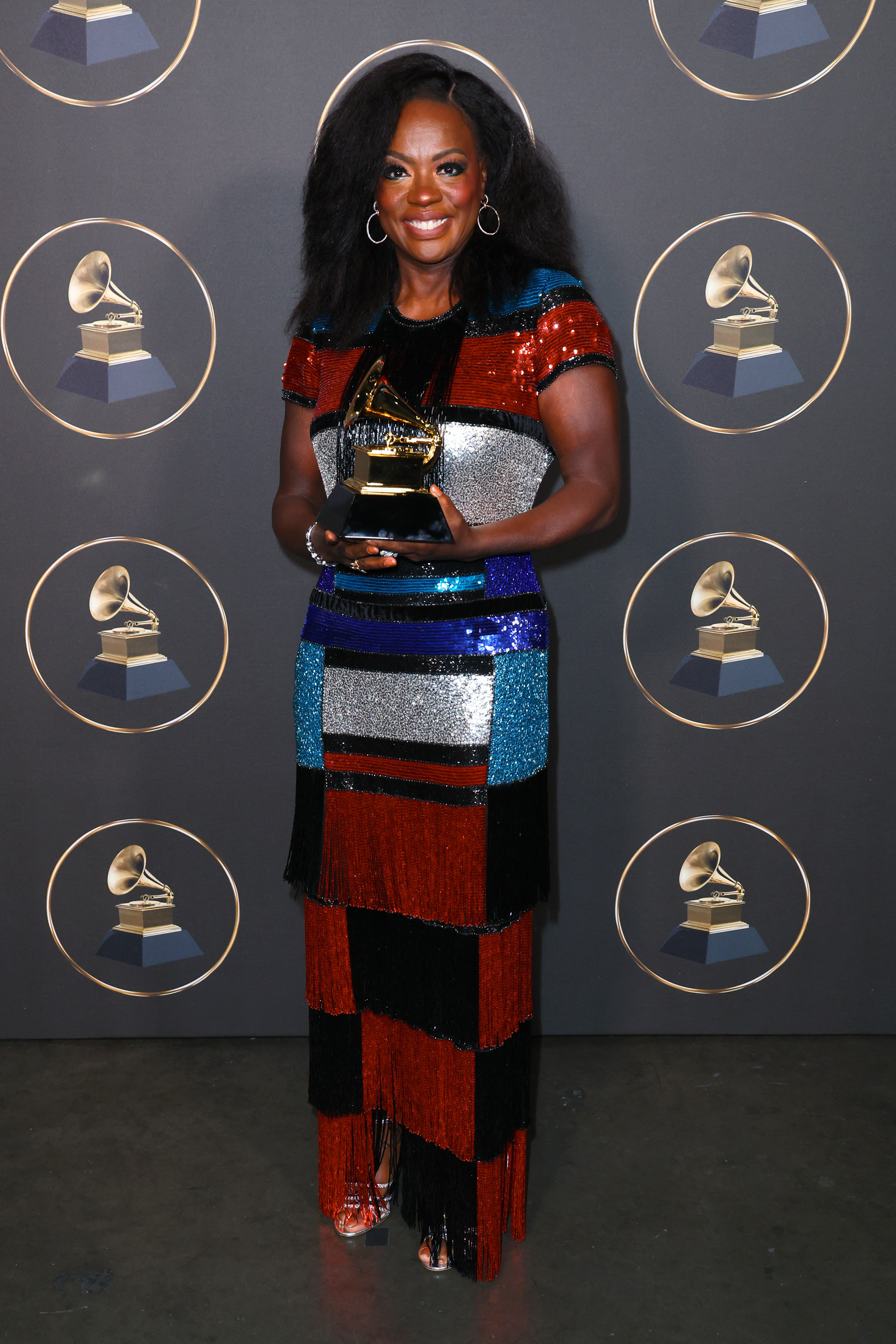 Viola Davis on red carpet