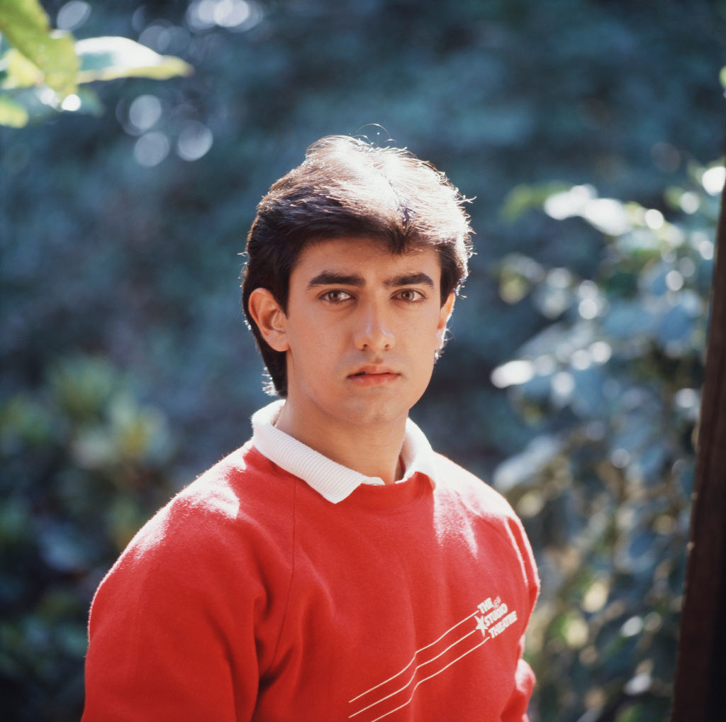 Aamir Khan poses for a picture