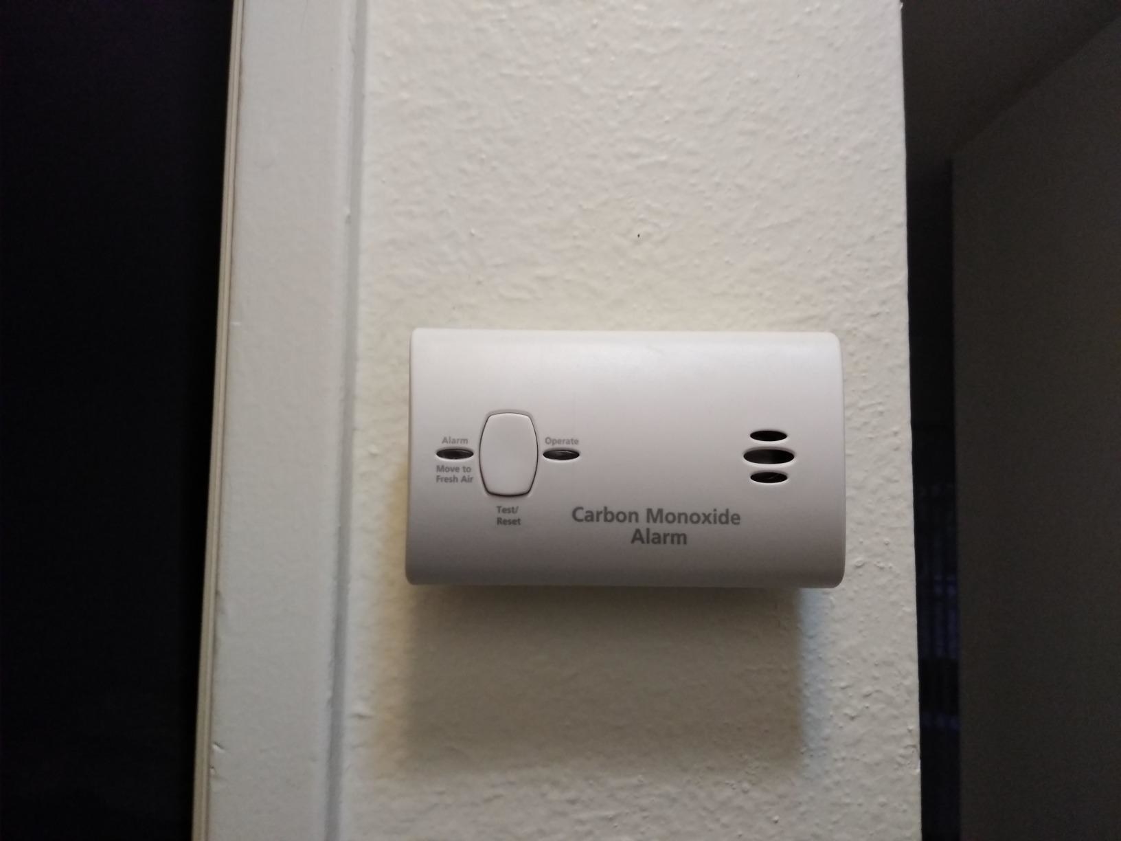 alarm mounted on reviewer&#x27;s wall