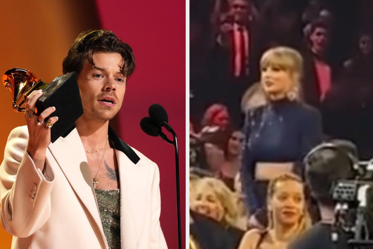 Audience Members Yelled That “Beyoncé Should Have Won” During Harry Styles’s Acceptance Speech At The Grammys And It’s Seriously Not OK