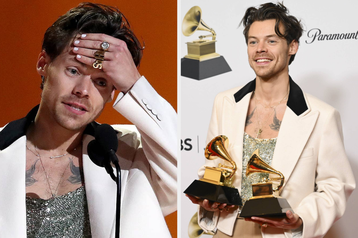 Why Harry Styles Is Facing Backlash for His Album of the Year Grammys  Speech