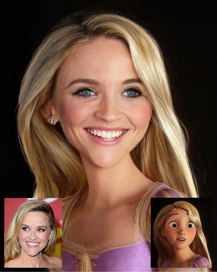 Reese and Rapunzel mixed