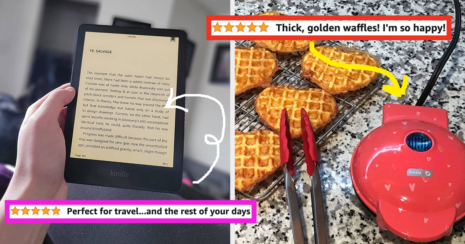 Instagram Is Raining Hearts On Aldi's Adorable Holiday Waffle Maker