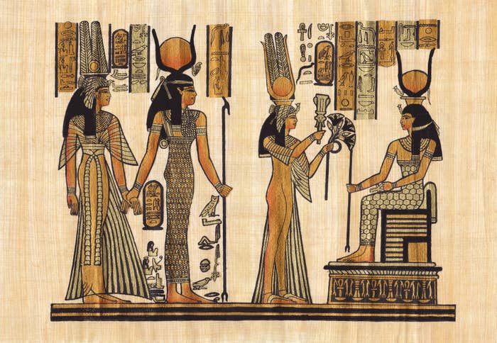 Old Egyptian art piece