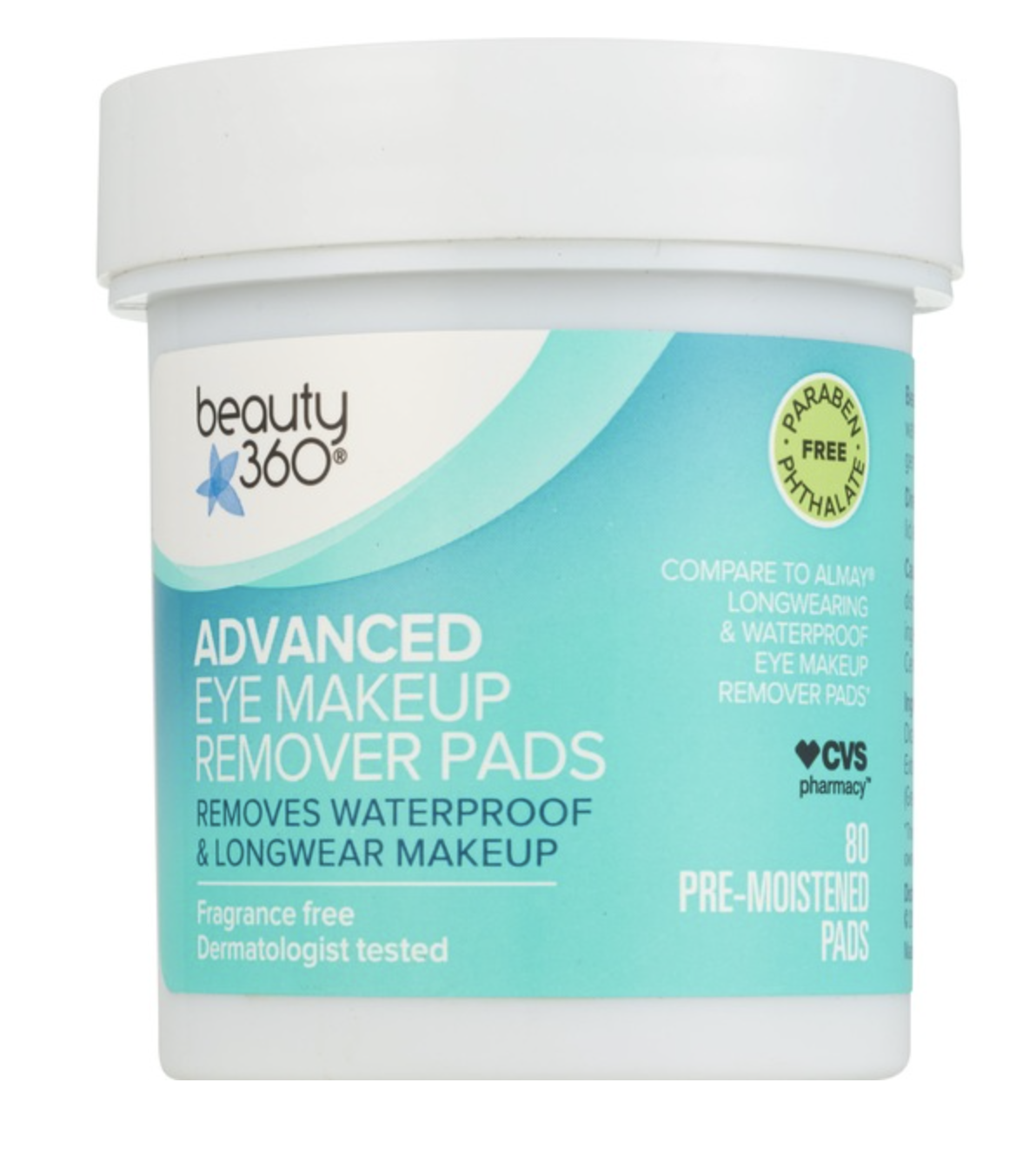 Fragrance-free, dermatologist-tested pads that remove waterproof and longwear makeup