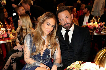 Ben and J Lo at the Grammys
