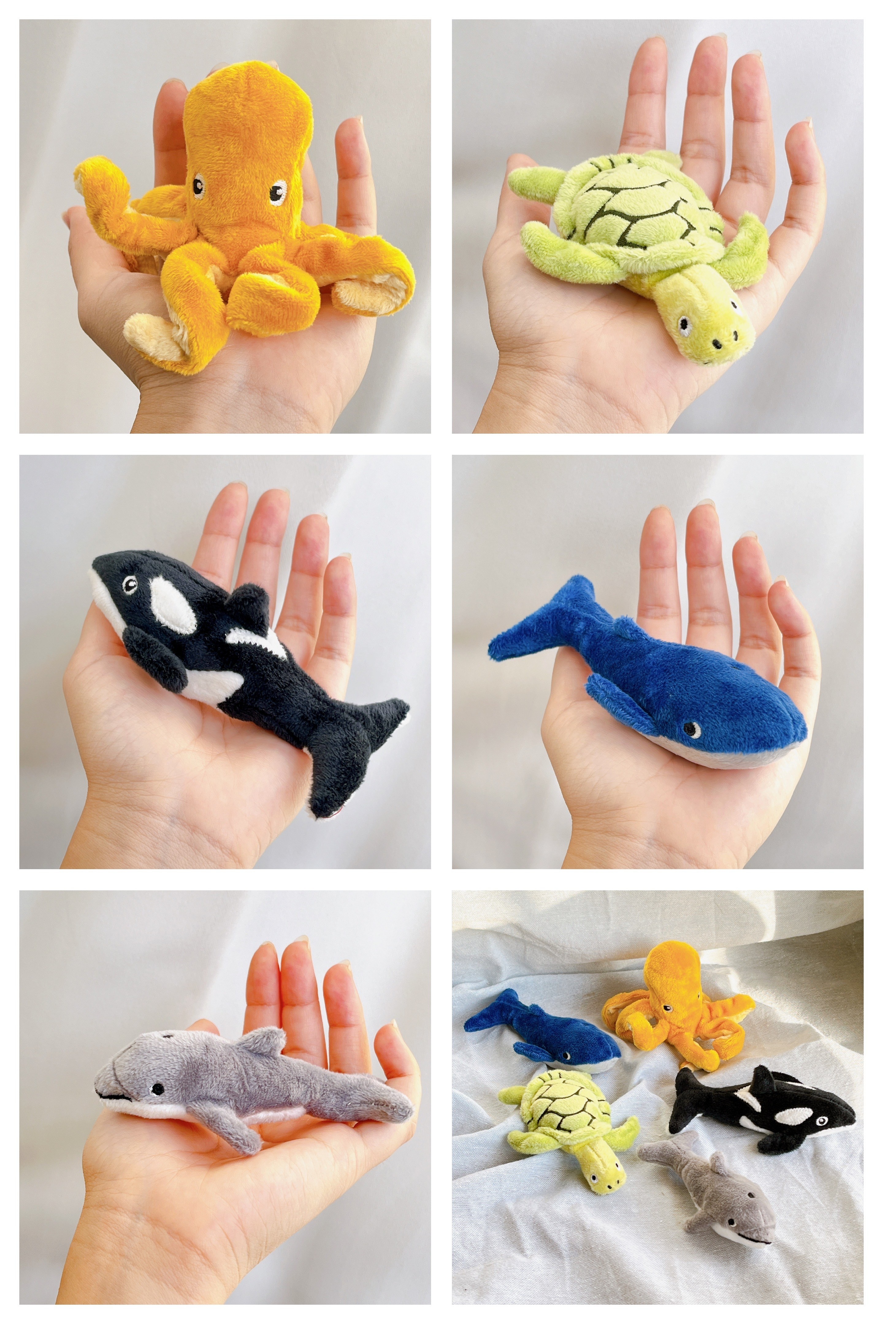 IKEAのおすすめのぬいぐるみ「BLÅVINGAD ブローヴィンガード ソフトトイ5点セット」