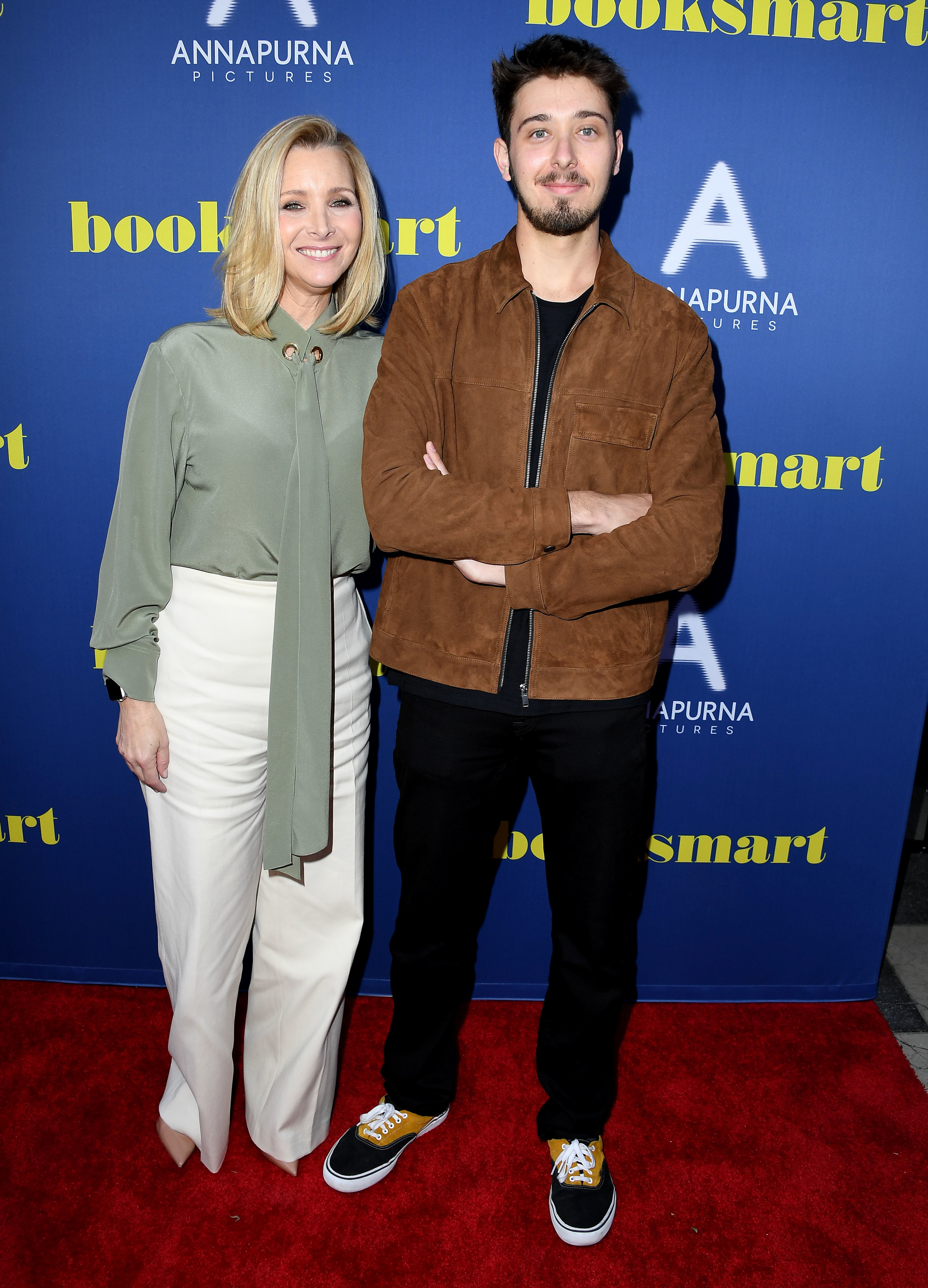 Lisa Kudrow and Julian Murray Stern arrives at the LA Special Screening Of Annapurna Pictures&#x27; &quot;Booksmart&quot; at Ace Hotel on May 13, 2019