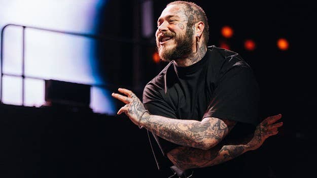 Post Malone enjoyed beer out of a stranger's sneaker during a recent performance in Sydney, Australia, where he was opening for the Red Hot Chili Peppers.