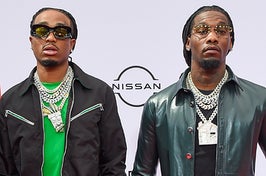 It all went down right before Quavo took the stage to honor Takeoff.