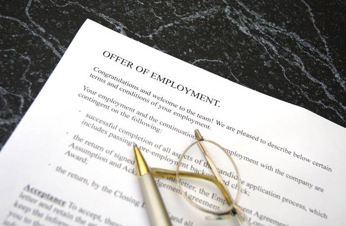 An employment agreement