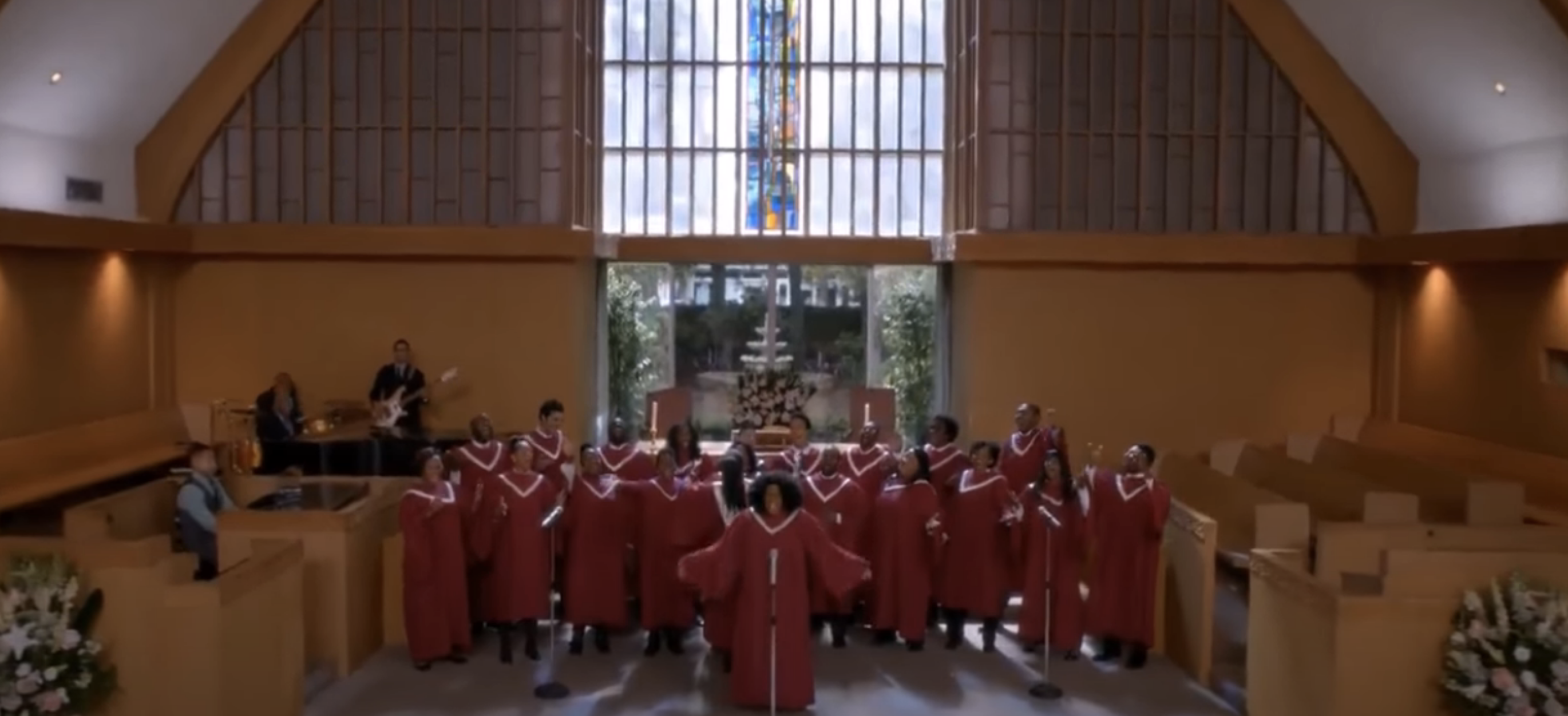 choir in a church