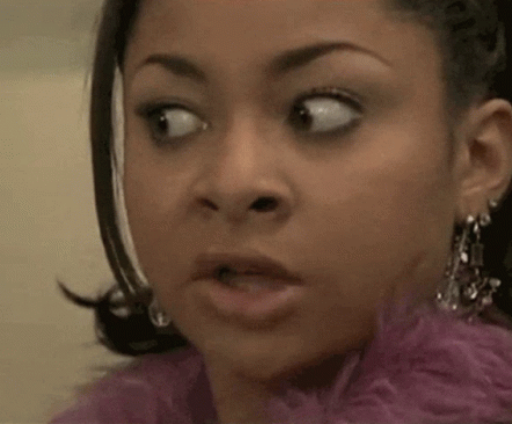 Intense stare gif
