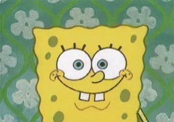 SpongeBob SquarePants plucks his eyelashes off