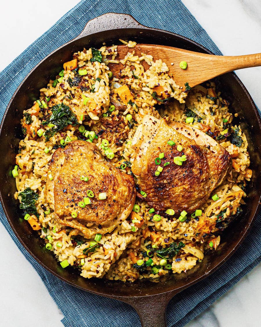 Half Baked Harvest Sheet Pan Chicken Thighs And Sweet Potatoes